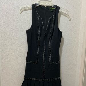 Sam Edelman Black sleeveless Dress w/ Studs size 0